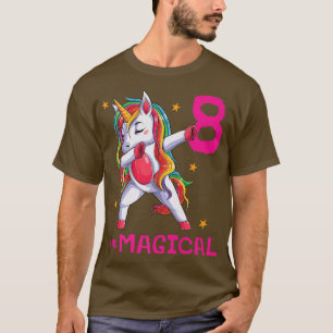 Camiseta 8 e Magalhães 8 anos Unicórnio 8 anos