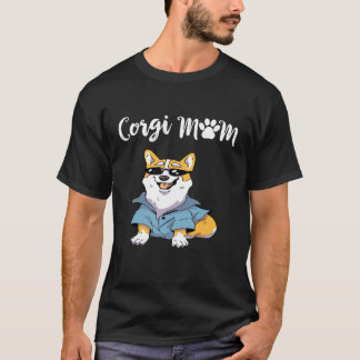 Camiseta 8 Mãe Corgi
