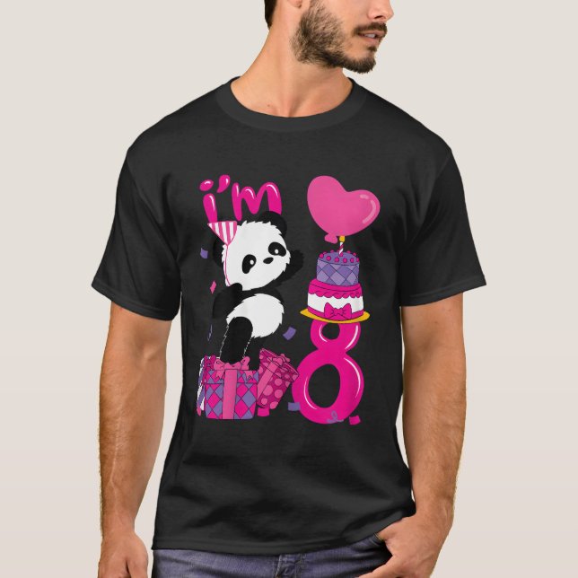 Camiseta 8 Panda (Frente)