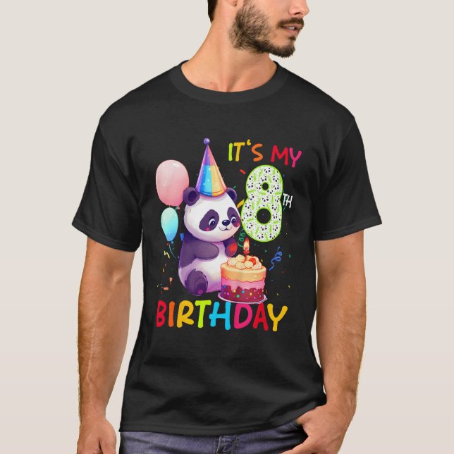 Camiseta 8 Panda 8º Panda (Frente)
