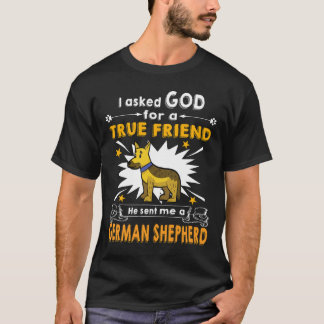 Camiseta 8 Peço a Deus Um Verdadeiro Amigo Ele Me Enviou Um