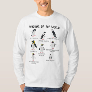 Camiseta 8 Pinguins Mais Raios do Mundo - Animais Engraçado
