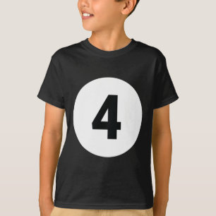 Camiseta 8 Piscina Ball 4 Billiards Figurume Halloween Mães