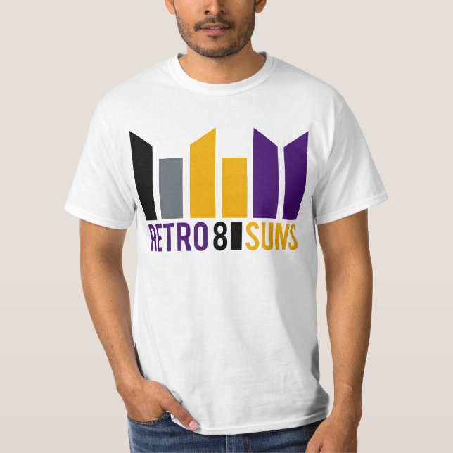 Camiseta 8 sóis retros (Frente)