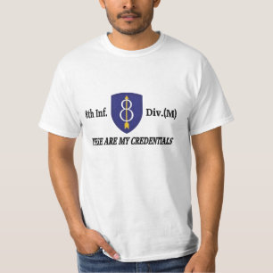 Camiseta 8o Divisão de infantaria