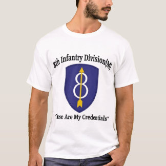 Camiseta 8o Divisão de infantaria
