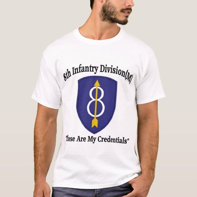 Camiseta 8o Divisão de infantaria (Frente)