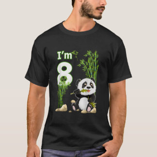Camiseta 8Th 8 Py Animal Panda