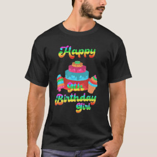 Camiseta 9ª Pop De Aniversário Festa 9 Anos