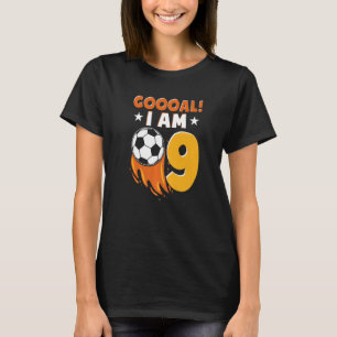 Camiseta 9º Aniversário do Futebol Pensou que a Festa de an