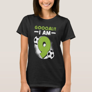 Camiseta 9º Aniversário do Futebol Pensou que a Festa de an