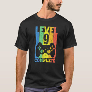 Camiseta 9º aniversário Garota nível 9 anos 2013 Diversão