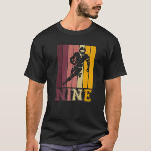 Camiseta 9º Aniversário Para Jogador De Futebol De Meninos 