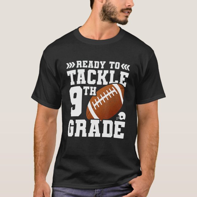Camiseta 9º Grau Preparado Para Lidar Com O Primeiro Esquem (Frente)
