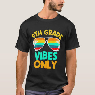 Camiseta 9º Grau Vibes Engraçado Nono Grau De Volta À Escol