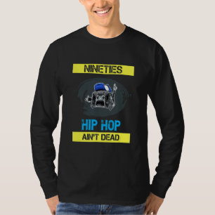 Camiseta 90 Hip Hop não é humor Morto