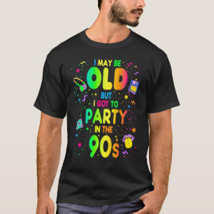 Camiseta 90 para mulheres em terraplenagem e Rico 3 dos ano