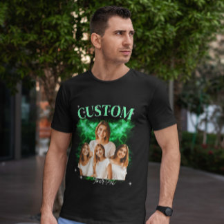 Camiseta 90's Bootleg Shirt Rap Style Vintage Custom Shirt