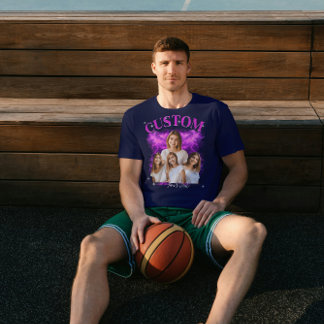 Camiseta 90's Bootleg Shirt Rap Style Vintage Custom Shirt