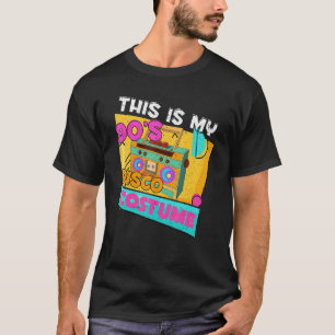 Camiseta 90s Disco Costume dos anos 90 Music Retro 90