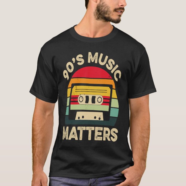 Camiseta 90s Music Matters Musician Music (Frente)