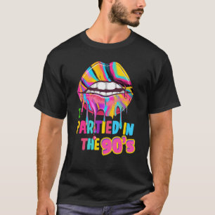 Camiseta 90s para roupas de corrida femininas e festas do F