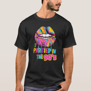Camiseta 90s para roupas de corrida femininas e festas do F