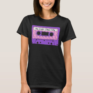 Camiseta 90s R&B Vibes Apenas Fita Cassete Noventa RnB Hip