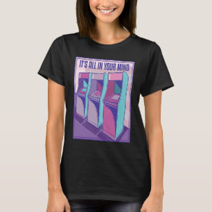 Camiseta 90s Retro Player Vaporwave 80s Arcade Machine Vint
