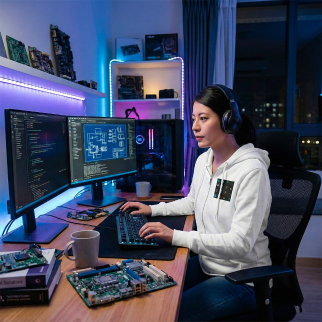 Camiseta 90s Retro Tech and Web Icon Pattern (Criador carregado)