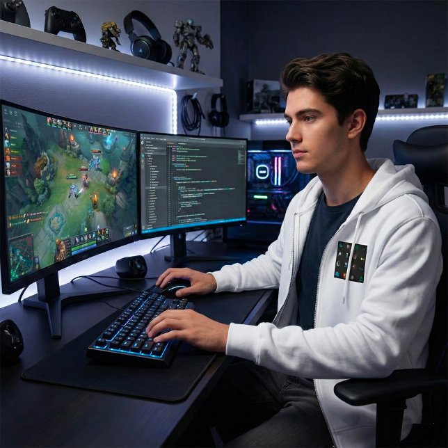 Camiseta 90s Retro Tech and Web Icon Pattern (Criador carregado)