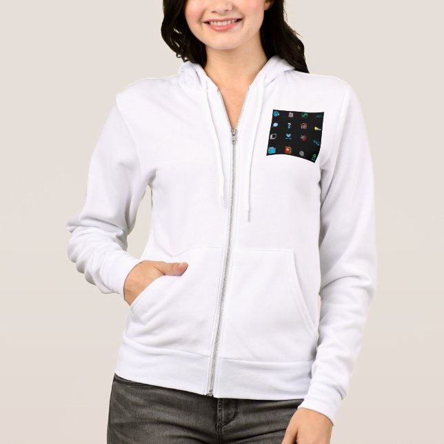 Camiseta 90s Retro Tech and Web Icon Pattern (Frente)