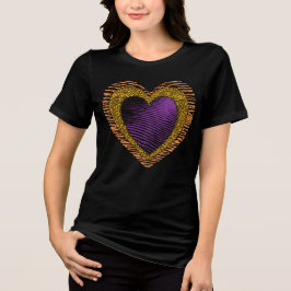 Camiseta 90s Rockabilly Punk Heart Tattoo Style Pattern