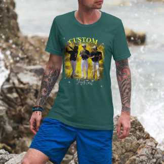 Camiseta 90's Sport Bootleg Rap Custom Photo