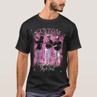 Camiseta 90's Sport Bootleg Rap Custom Photo