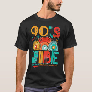 Camiseta 90s Vibe CD 90s Music 1990s Generation Nove