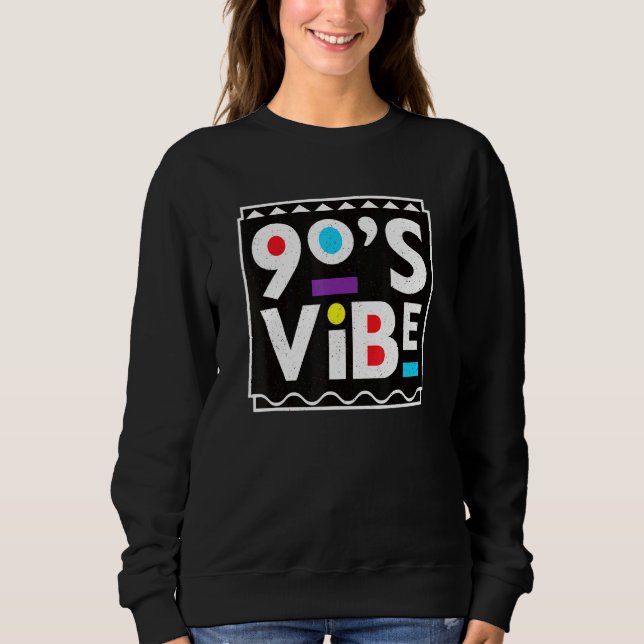 Camiseta 90s Vibe Throwback 90s Vintage (Frente)