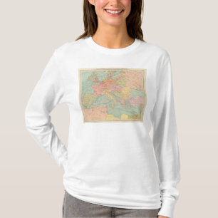 Camiseta 910 linhas de uma comunicação, a Europa Central