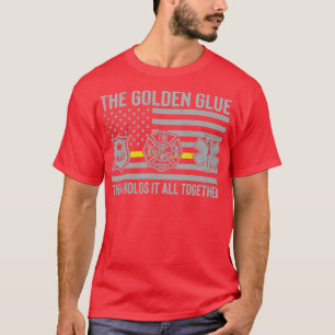 Camiseta 911 Bandeira Americana na Semana do Expedidor