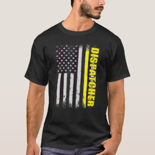 Camiseta 911 Dispatch Operadores Primeiro Despachante