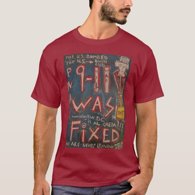 CAMISETA 911 ERA AZUL FIXO (Frente)