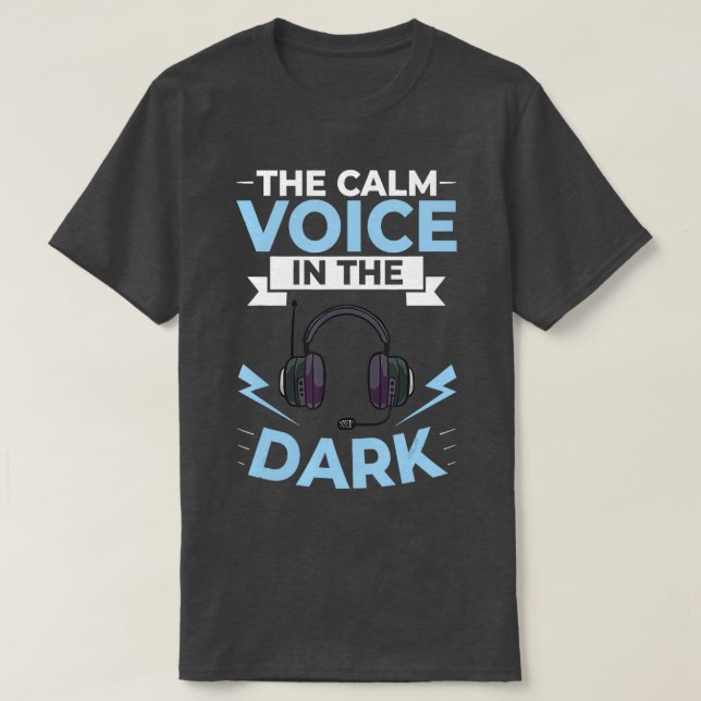 Camiseta 911 Linha Amarela da Polícia de Expeditor 3 (Frente do Design)