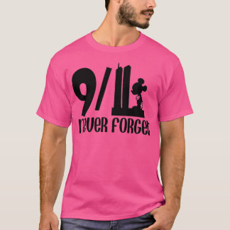 Camiseta 911 Nunca Esqueça Memorial das Torres Gêmeas