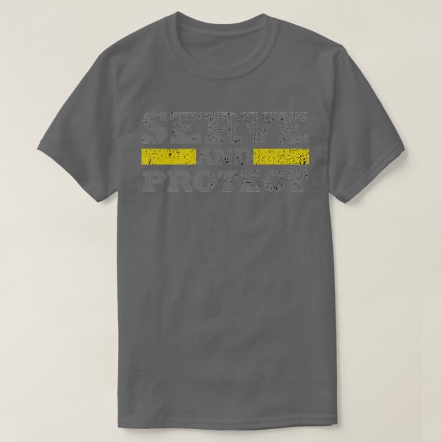 Camiseta 911 Proteção E Serviço De Dispatcher (Frente do Design)
