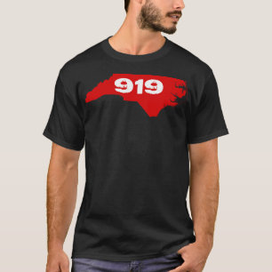 Camiseta 919 Vermelho e Branco