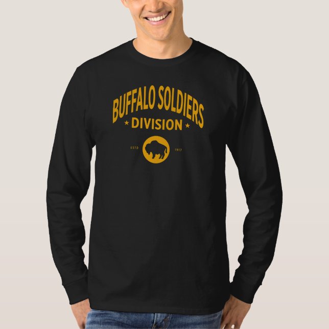 Camiseta 92ª Divisão de Soldados Buffalo Longa (Frente)