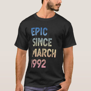 Camiseta 93º Aniversário Homens Mulheres 93 Anos Épica Desd