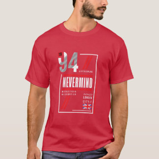 Camiseta 94 cidade de explorar nunca se importe retro