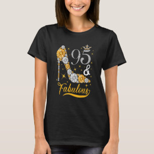 Camiseta 95 E Fabuloso Diamond High Heels Feliz 95.º Nascim