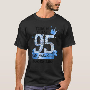Camiseta 95 e fabuloso I Blue White Party Group Candid Phot